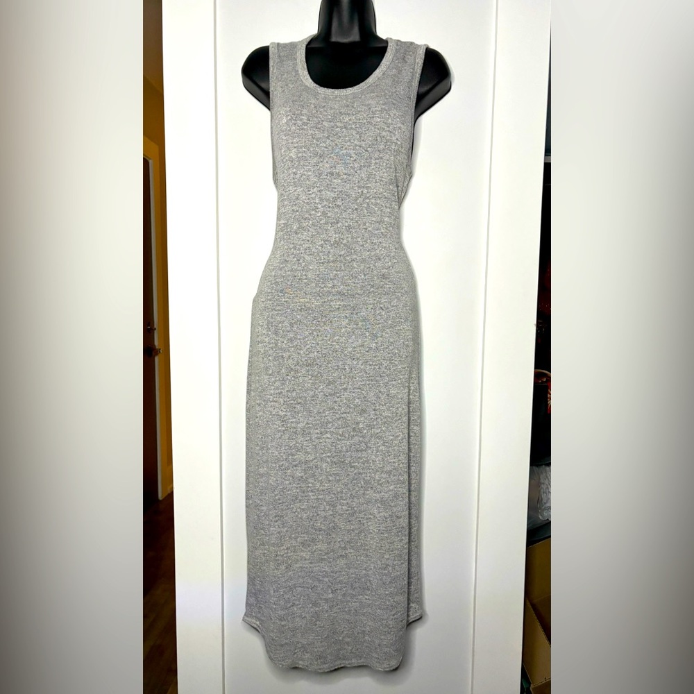 Wilfred Gray Sleeveless Maxi Dress